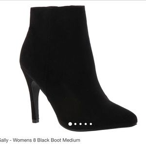 Madden Girl Black Sally Bootie